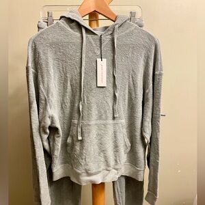 Unsubscribed Casual Textured Hoodie and pants set